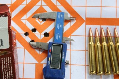 This Hornady didn't group as well, but it would still drop a whitetail or a hog.  