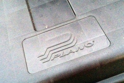 Plano makes solid gear at great prices.  The Sportsman's Trunk retails under $40.  