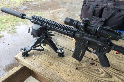 You have to admit, a silencer makes any rifle cooler - like this SilencerCo Specwar 762 on a Daniel Defense DDM4v5 300 Blackout.