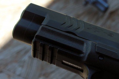 Monday Gun-Day: Springfield Armory XDm 4.5 9mm The front serrations allow for even more options for manipulation.