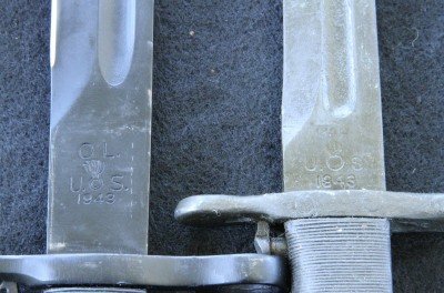 The blade markings are close to the original as well. 