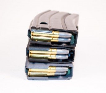 Shown here are three different brands of magazines all loaded with the same "fat ogive" 300 Blackout rounds. Notice how the will each feed a little differently?