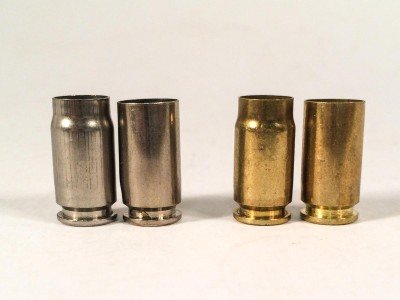 It doesn't look like much, but the cartridge case length difference between .357 Sig and .40 S&W is enough to worry about. Don't try to make your own brass from .40 S&W cases.