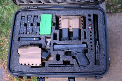 Top 5 Guns to Defend Against Looters This is the GLOCK 19 I keep on hand. You know--just in case.