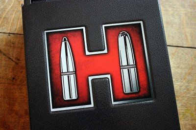 The safe's top is emblazoned with a giant H.