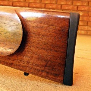 The recoil pad is on the thin side but is adequate.