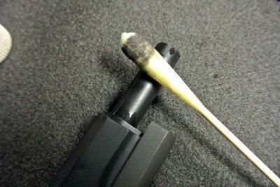 RamRodz--Gun Cleaning Made Even Easier After one pass down the barrel.