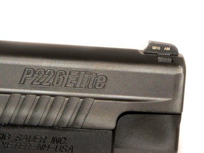 Front and rear sights all come with tritium inserts.