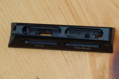 Truglo Tritium Fiber Optic Combo: TG-H3 Review The frame itself has been milled and contoured to protect the insert and gather light.