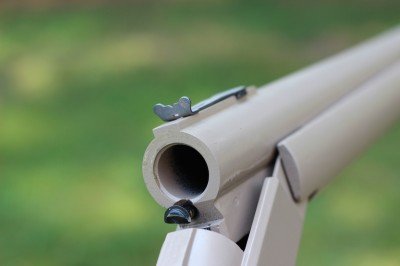 Truglo Tritium Fiber Optic Combo: TG-H3 Review Now it is time to address the rear sight on this ugly old gun.