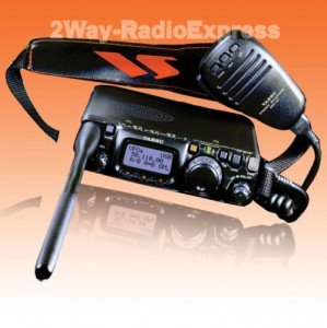 There are big and small radios that can reach out to the UHF/VHF bands, as well the hardcore Ham bands in the 10-30mhz HF frequencies. Note that you need the second license in order to use these bands. There is a significant learning curve to use a full featured radio and it'll help to get an experienced Ham to help you. 