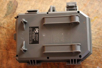 StealthCam--See What You're Missing The P12 belts to a tree or post, thanks to these built in belt loops.