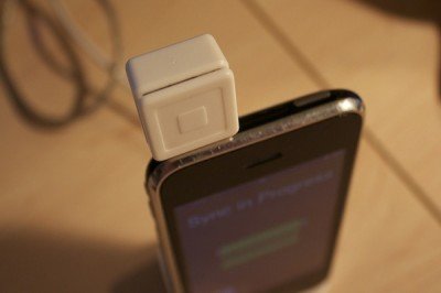 The square, a small and mobile credit card processor. (Photo: The Daily SIgnal)  