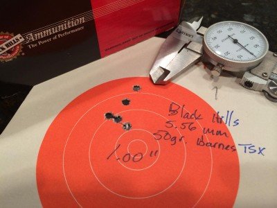 Beretta's ARX100: A Closer Look Even with the heavy trigger, I got some 100 groups in the 1 inch vicinity.