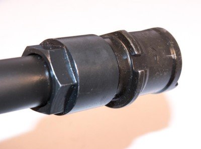 Beretta's ARX100: A Closer Look The barrel extension exterior. It locks up amazingly tight and holds zero through barrel changes.