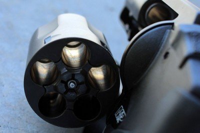 The Bodyguard is a five shot, chamebered in .38. 