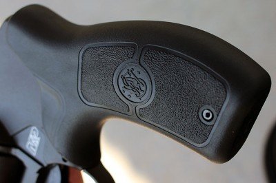 The rubber frame has texture where your fingertips touch, but the grip is less aggressive where it might contact clothing.