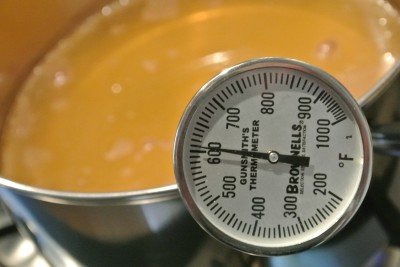 Almost to temperature!