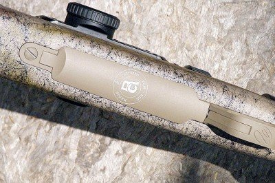 Two screws allow easy take down and removal of the one-piece bottom plate/trigger guard.