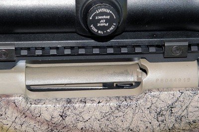 The wide open ejection port facilitates loading rounds from the top.
