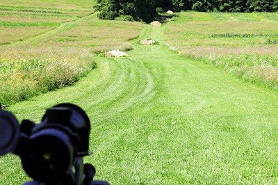 Shooting the 100 yard zero.