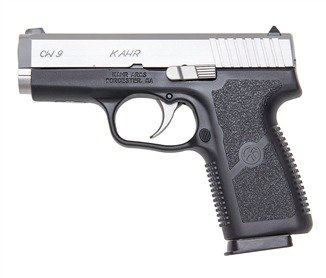 Kahr specializes in two-tone pistols. 