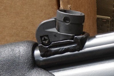 The rear sight will be familiar to H&K fans.