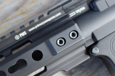 The Perfect Package: PWS's MK107P The forend bolts in place securely and covers the gas system so well that you wouldn't know it was there.