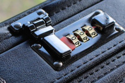 The Perfect Package: PWS's MK107P The briefcase does have locks, though they are mostly ornamental.