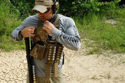 SOE Gear 12ga Micro-Rig Loose shells can go in the pouch.