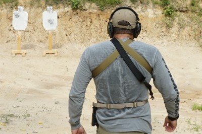 SOE Gear 12ga Micro-Rig The straps from the back.