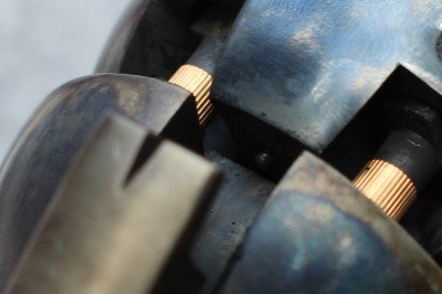 This little nib on the cltnder catches the hammer and lets you carry it with the hammer down and all cylinders loaded.