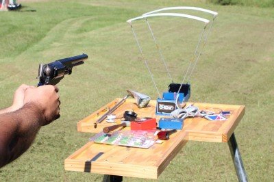 Don't shoot the chrony. I'd suggest getting back a bit, too, just so the force doesn't blow things apart.