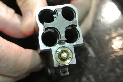 Load four, eject four. 