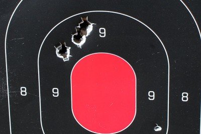 From 50 yards, the group was consistent. No problems there. 