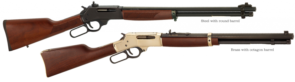 In either brass or steel, the Henry .30-30 is a great looking, hard working rifle.