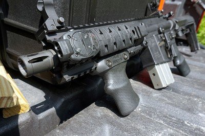 The A*B Arms P Grip--Review The grip matches the aesthetic of A*B Arms other accesorries.