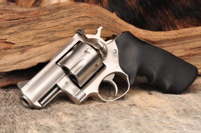 The left side of the stock Ruger.