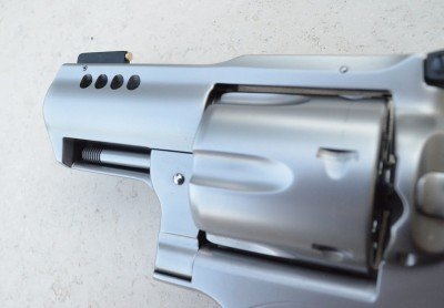 The author prefers a 14k gold bead front sight.