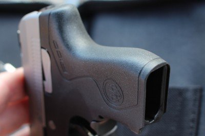 The frame is smooth, which helps when removing it from a pocket.