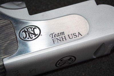 You'll see a combination of polished and bead blasted finish on the steel.
