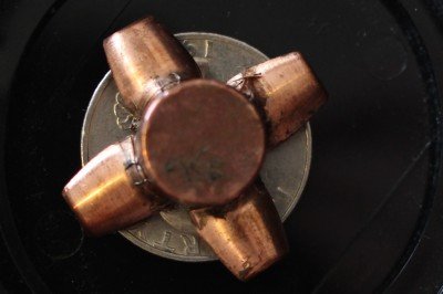 Guncrafter Industries 9mm CCO--Review The round doesn't move very fast, but it does expand.