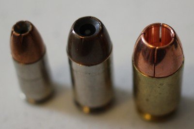 9mm, .45 ACP, and .50 G.I.