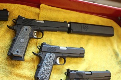 Guncrafter Industries 9mm CCO--Review A .50 G.I. with a custom Silencerco Ospery in .50.