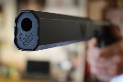 Guncrafter Industries 9mm CCO--Review The business end of the .50 can.