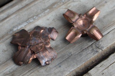 Guncrafter Industries 9mm CCO--Review Controlled expansion (right), real world expansion (left).