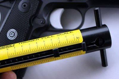 Guncrafter Industries 9mm CCO--Review The trigger, which is perfect, breaks at 3.5 pounds.