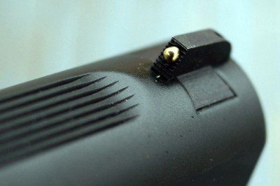 Guncrafter Industries 9mm CCO--Review The slide has been milled so that flat serrations point toward the target.