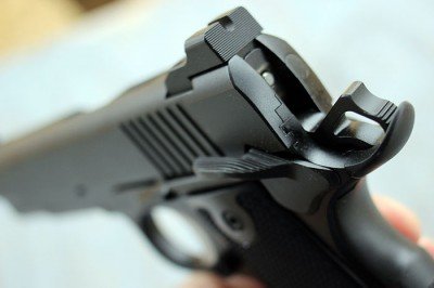 Guncrafter Industries 9mm CCO--Review The flat black of the sight is a favorite of many shooters who like more accuracy than the typical 3-dot sights provide.