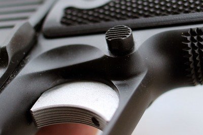 Guncrafter Industries 9mm CCO--Review The magazine release is high, which makes finding it easy and using it even easier.